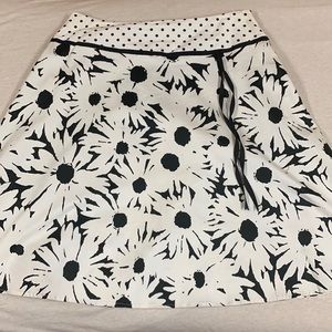 Elementz skirt in black and white